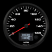 Picture of 4-1/2" EV CAN-Bus Speedometer | 160 MPH | Orion / Thunderstruck / Zero EV
