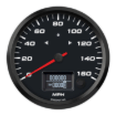 Picture of 4-1/2" EV CAN-Bus Speedometer + TS/HB | 160 MPH | Orion / Thunderstruck