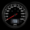 Picture of 4-1/2" EV CAN-Bus Speedometer + TS/HB | 120 MPH | Orion / Thunderstruck