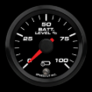 Picture of 2-1/16" EV CAN-Bus Battery Level Gauge | 100% SOC with Warning | Resolve EV