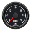 Picture of 2-1/16" Haltech CAN-Bus Voltage Gauge | 6-18V with Warning