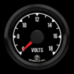 Picture of 2-1/16" Haltech CAN-Bus Voltage Gauge | 6-18V with Warning