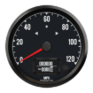 Picture of 4" Haltech CAN-Bus Speedometer + TS/HB | 120 MPH
