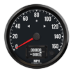 Picture of 4" Haltech CAN-Bus Speedometer + TS/HB | 160 MPH