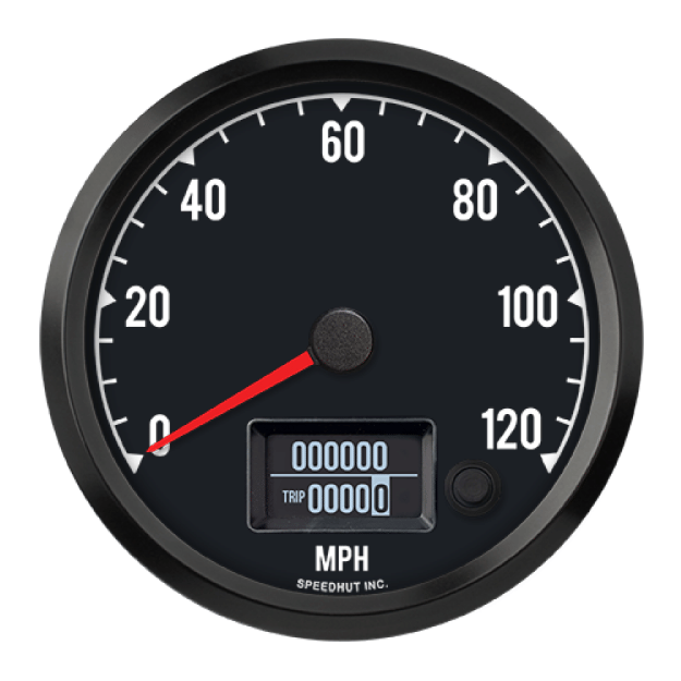 Picture of 4-1/2" Haltech CAN-Bus Speedometer | 120 MPH