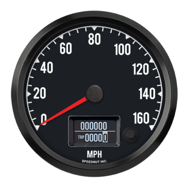 Picture of 4-1/2" Haltech CAN-Bus Speedometer | 160 MPH