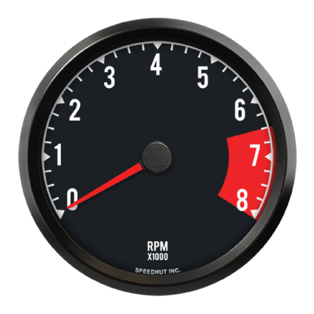 Picture of 4" Haltech CAN-Bus Tachometer | 8K RPM
