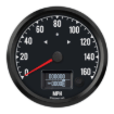 Picture of 4-1/2" Haltech CAN-Bus Speedometer + TS/HB | 160 MPH