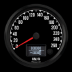 Picture of 4-1/2" Haltech CAN-Bus Speedometer | 260 km/h