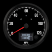 Picture of 4-1/2" Haltech CAN-Bus Speedometer + TS/HB | 120 MPH