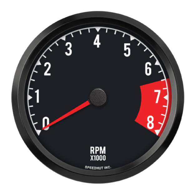Picture of 4-1/2" Haltech CAN-Bus Tachometer | 8K RPM