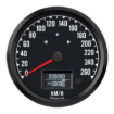 Picture of 4-1/2" Haltech CAN-Bus Speedometer + TS/HB | 260 km/h