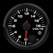 Picture of 2-1/16" CAN-Bus Volt Gauge | 0-18V with Warning | Holley EFI