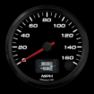 Picture of 3-3/8" CAN-Bus Speedometer | 160 MPH | Holley EFI