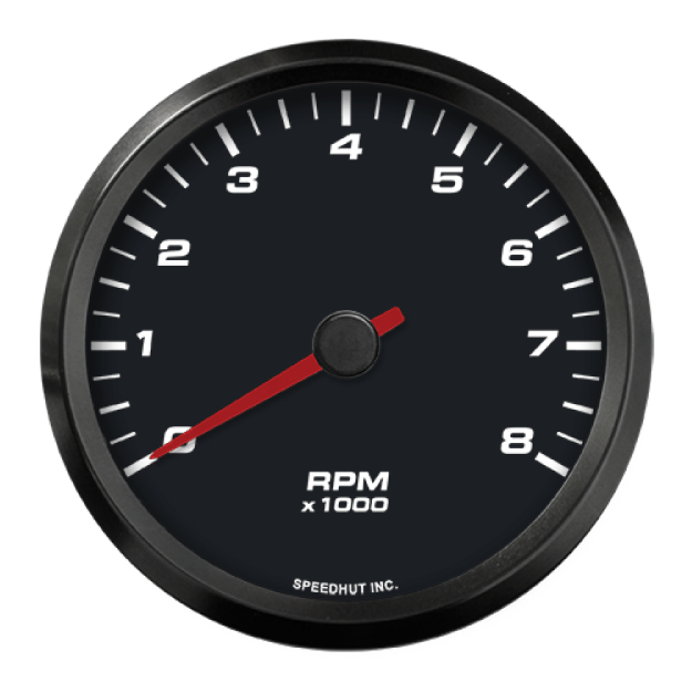 Picture of 3-3/8" CAN-Bus Tachometer | 8K RPM | Holley EFI