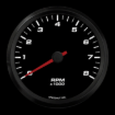 Picture of 3-3/8" CAN-Bus Tachometer | 8K RPM | Holley EFI