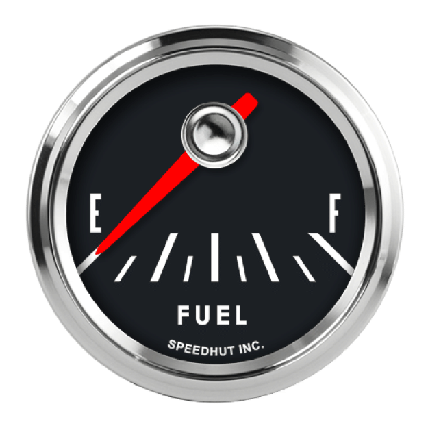 Picture of 2-1/16" Fuel Level Gauge | Programmable | 90 Degree Sweep | Ford Mustang Design