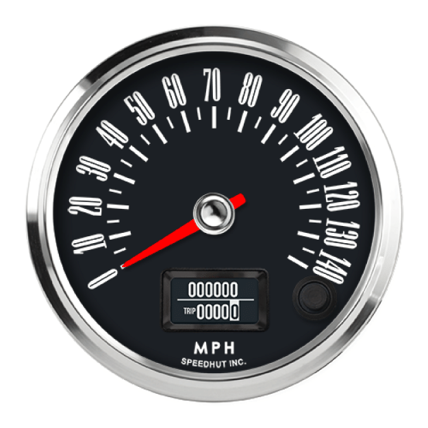 Picture of 3-3/8" GPS Speedometer | 140 MPH | Ford Mustang Design