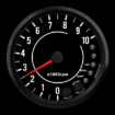 Picture of 4" Shift Light Tachometer | 10K RPM + Inner Ring | Datsun 510 Design