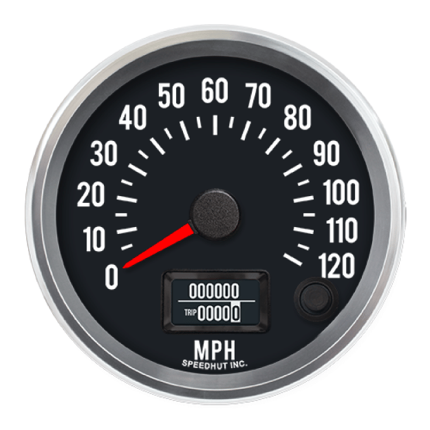 Picture of 3-3/8" GPS Speedometer | 120 MPH | Chevy Chevelle Design