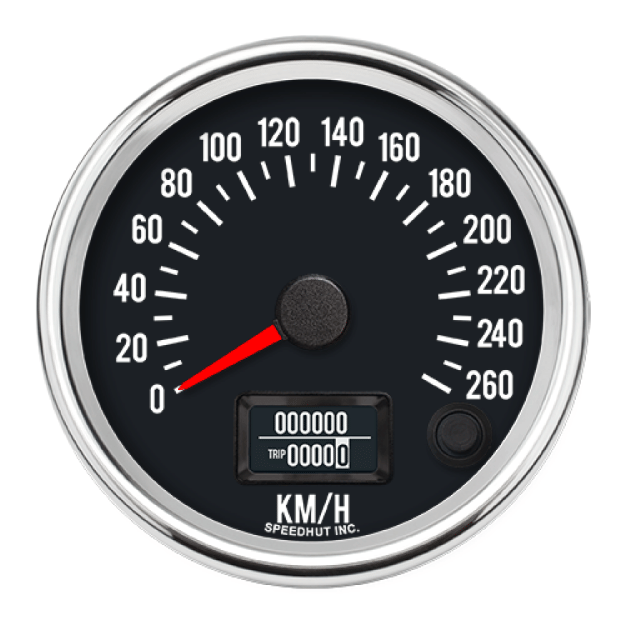 Picture of 3-3/8" GPS Speedometer | 260 km/h | Chevy Camaro Design