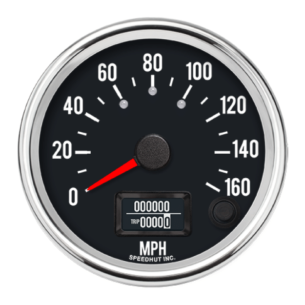 Picture of 3-3/8" GPS Speedometer + TS/HB | 160 MPH | Chevy Camaro Design