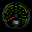 Picture of 3-3/8" Humvee GPS Speedometer + TS/HB | 100 MPH