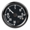 Picture of 2-5/8" Boost/Vacuum Gauge | -30 inHg to 15 PSI with Warning | Datsun Z