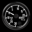 Picture of 2-5/8" Boost/Vacuum Gauge | -30 inHg to 20 PSI with Warning | Datsun Z