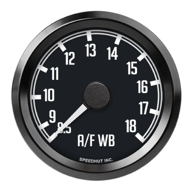 Picture of 2-5/8" Classic A/F WB Gauge | For AEM | Datsun Z