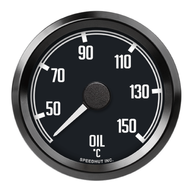 Picture of 2-5/8" Classic Oil Temp Gauge | 40-150C | Datsun Z