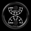 Picture of 2-5/8" Dual Gauge | Water Temp & Oil Pressure | Top/Bottom | Datsun Z