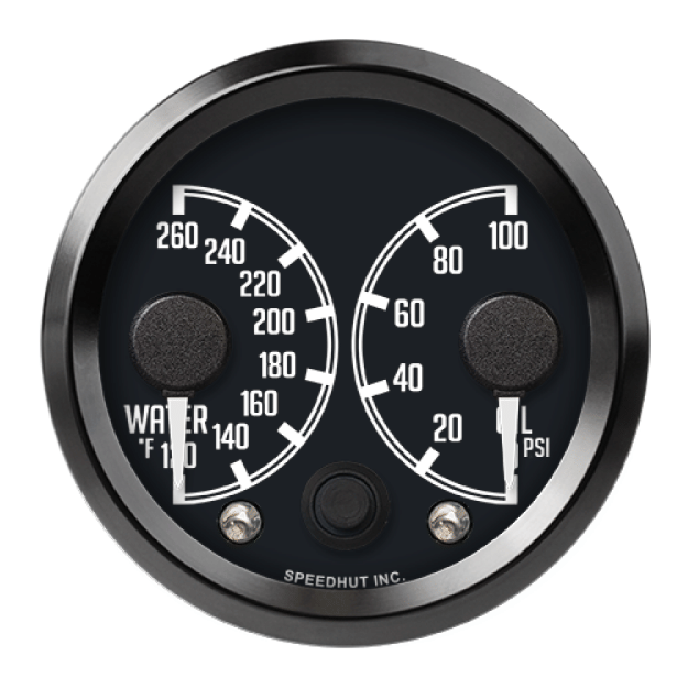 Picture of 2-5/8" Dual Gauge | Water Temp & Oil Pressure | Datsun Z