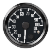 Picture of 2-5/8" Oil Pressure Gauge | 100 PSI with Warning | Datsun Z