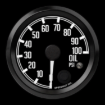 Picture of 2-5/8" Oil Pressure Gauge | 100 PSI with Warning | Datsun Z