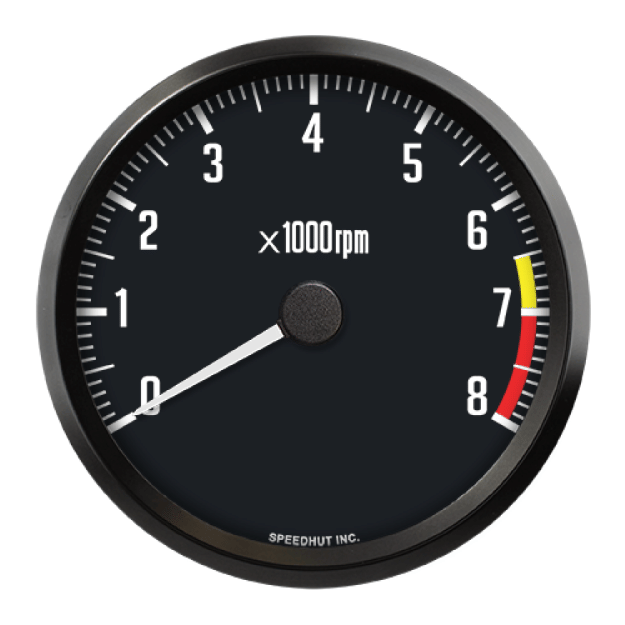 Picture of 4" Classic Tachometer | 8K RPM | Datsun Z