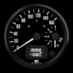 Picture of 4" Dual GPS Speedometer + Fuel Level + TS/HB | 160 MPH / E-F | Datsun Z