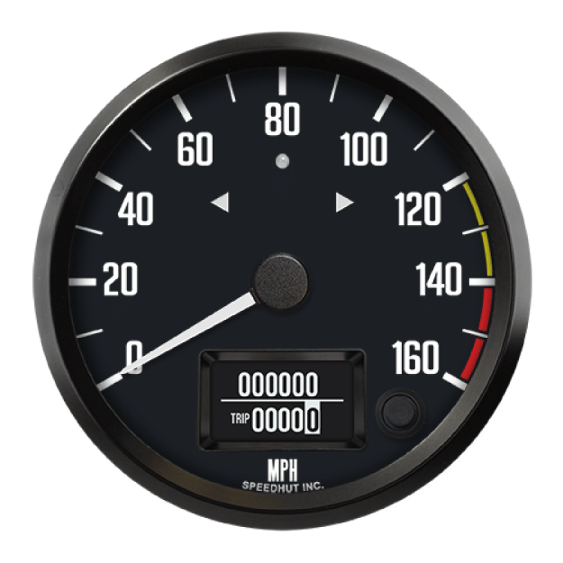 Picture of 4" GPS Speedometer + TS/HB | 160 MPH | Datsun Z