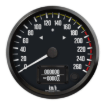 Picture of 4" GPS Speedometer + TS/HB | 260 km/h Metric | Datsun Z