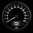 Picture of 4" GPS Speedometer | 260 km/h Metric | Datsun Z