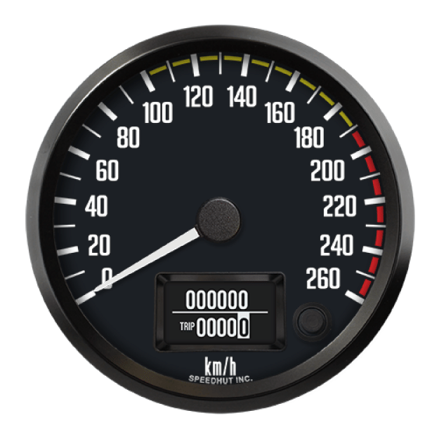 Picture of 4" Programmable Speedometer | 260 km/h Metric | Datsun Z