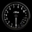 Picture of 4" Shift Light Tachometer | 10K RPM | Datsun Z