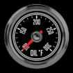 Picture of 2-1/16" Oil Temperature Gauge | 100-300F | Jeep CJ Design