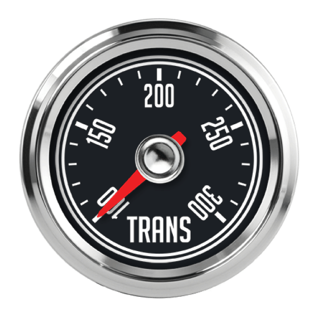 Picture of 2-1/16" Transmission Temperature Gauge | 100-300F | Jeep CJ Design
