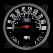 Picture of 5-1/2" Jeep CJ Gauge Set | 90 MPH + 140 km/h GPS Speedometer