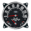 Picture of 5-1/2" Jeep CJ Gauge Set | 140 km/h GPS Speedometer + 6K RPM Tachometer