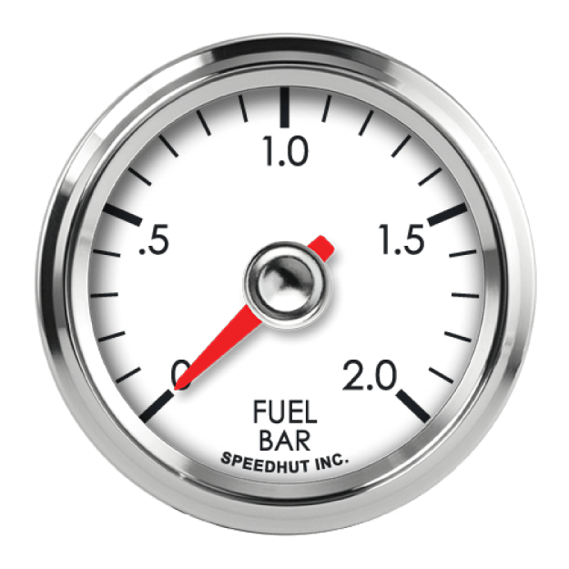 Picture of 2-1/16" Fuel Pressure Gauge | 0-2.0 Bar | Classic Design