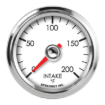 Picture of 2-1/16" Intake Temperature Gauge | 0-200°F | Classic Design