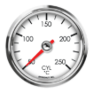 Picture of 2-5/8" Cylinder Head Temperature Gauge | 50-250°C | Classic Design
