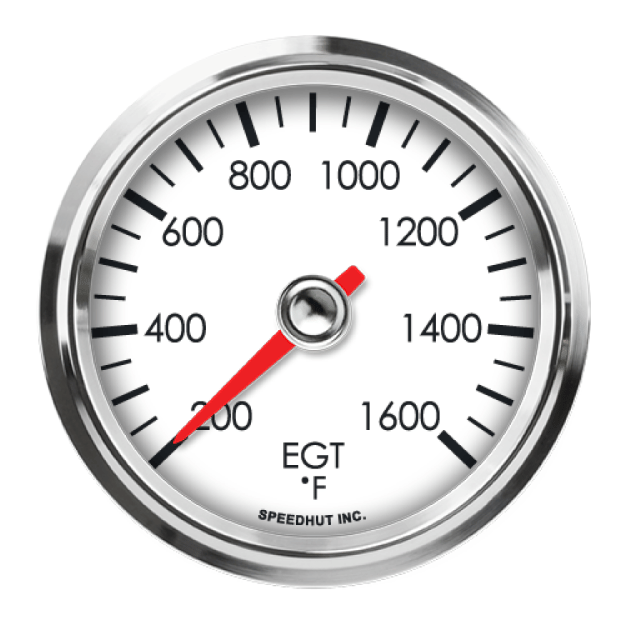 Picture of 2-5/8" Classic EGT Temperature Gauge | 200–1600°F
